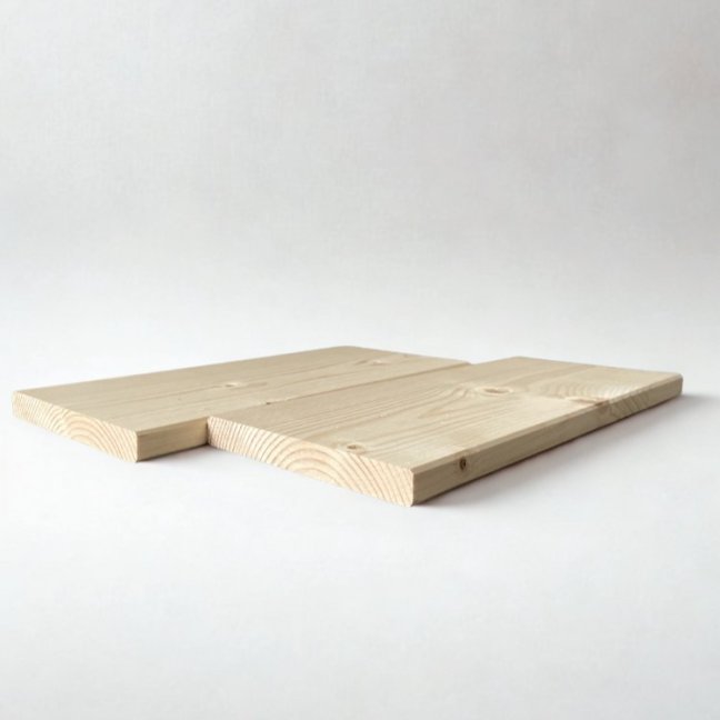 Doska hobľovaná - 19 x 170 (smrek) - Dĺžka: 3m