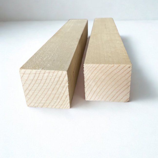 Lata - 5 x 5 cm (smrek) - Dĺžka: 3m